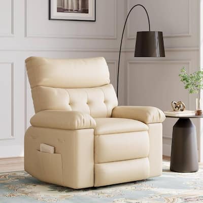 Oversized Rocker Swivel Recliner Chair, Lazy Sofa Chair for Living Room, Outdoor