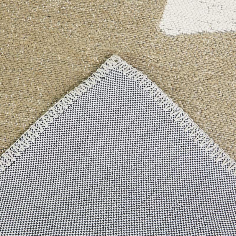 Jann Abstract Modern Indoor/Outdoor Area Rug