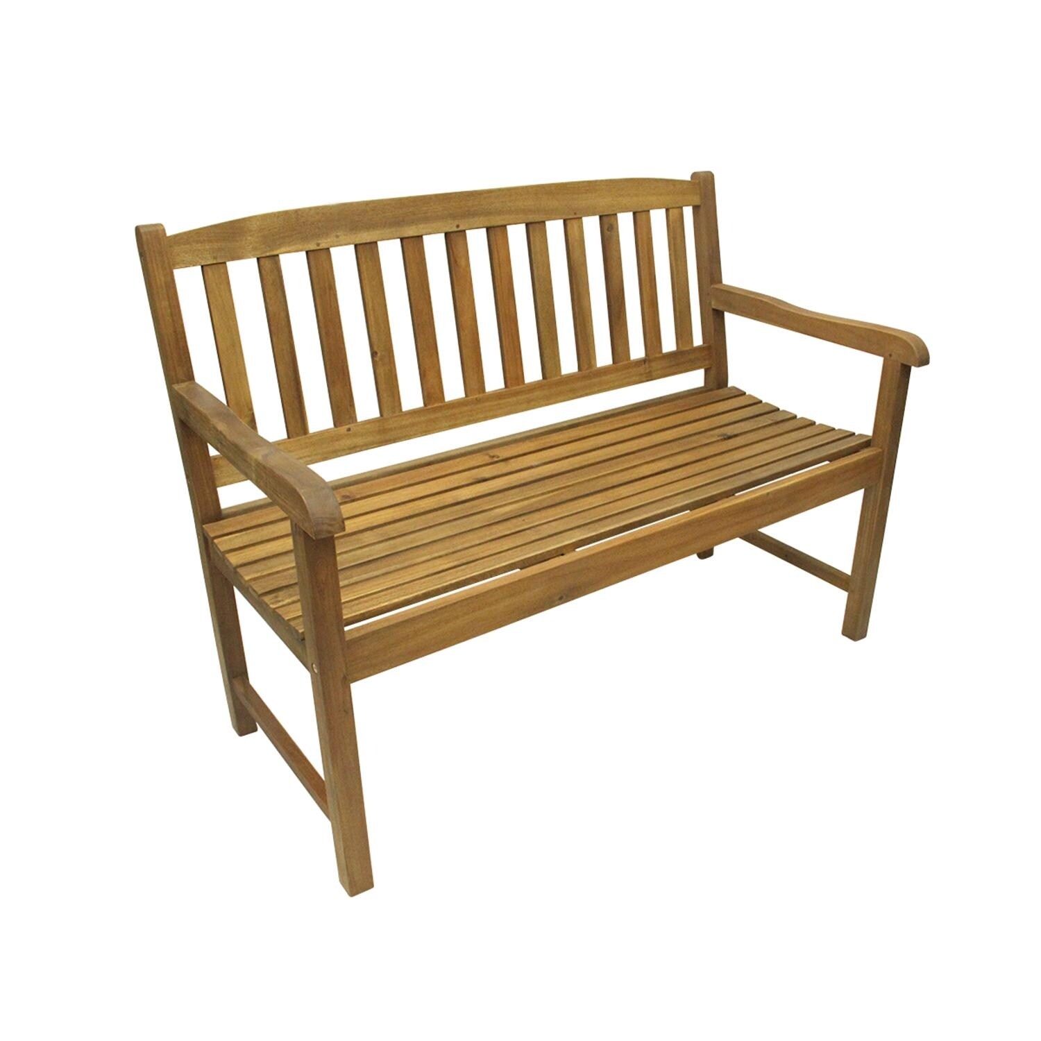 Shop 47 Acacia Wood Outdoor Patio Furniture Bench Free Shipping Today Overstock 14469844