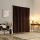 preview thumbnail 2 of 56, Sun Zero Aria 2-pack Magnetic Closure Theater Grade Total Blackout Back Tab 2-Piece Curtain Panel Pair