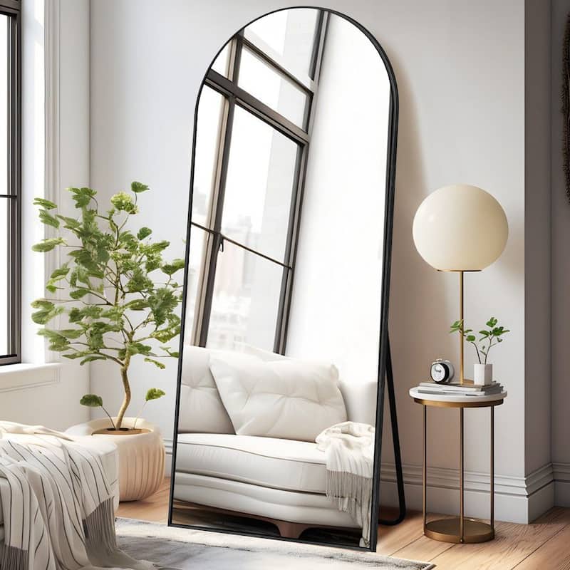 Arched Full Length Mirror Large Floor Mirror