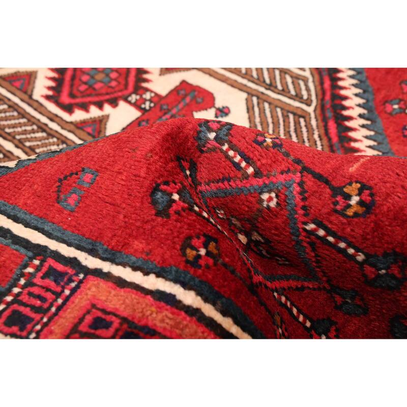 ECARPETGALLERY Hand-knotted Konya Anatolian Red Wool Rug - 3'6 x 11'1