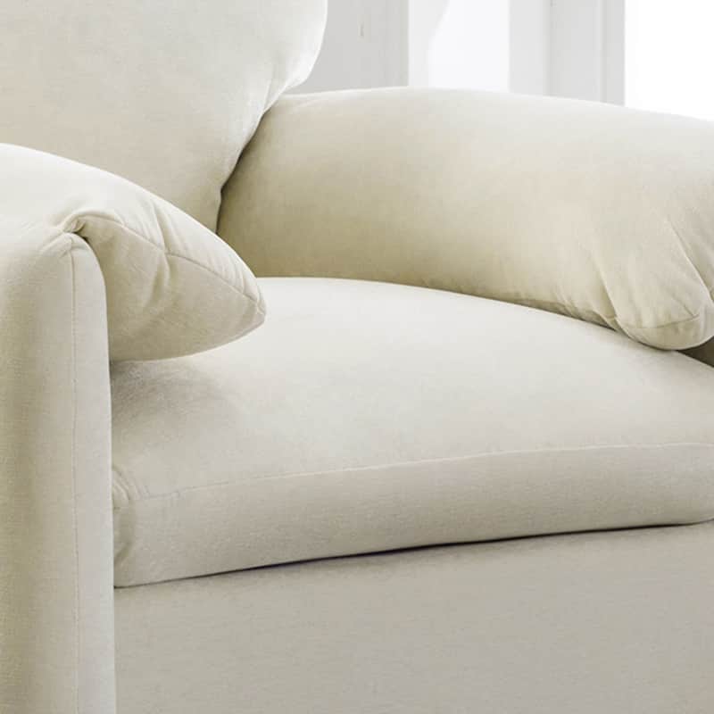 Modern Style Chenille Oversized Armchair Accent Chair Single Sofa Lounge Chair