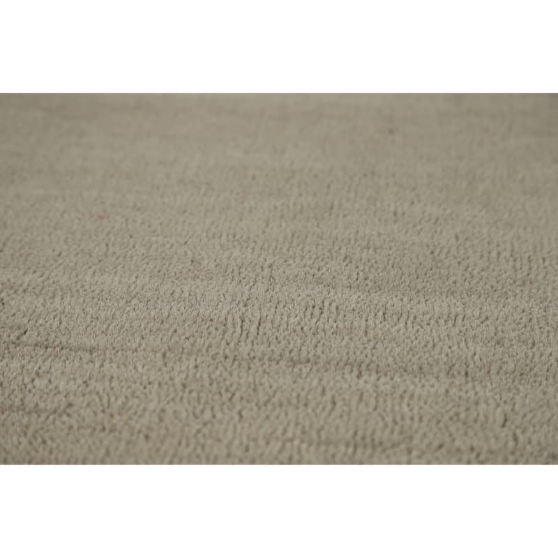 Gabbeh Indian Runner Rug Hand-Knotted Hallway Wool Carpet - 2'9" x 8'3"