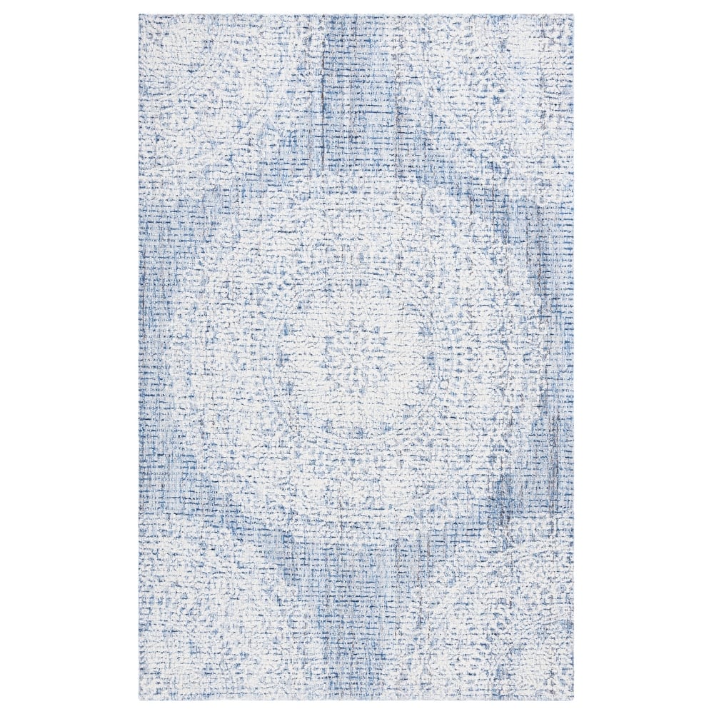 SAFAVIEH Handmade Ebony Satoko Medallion Wool Rug