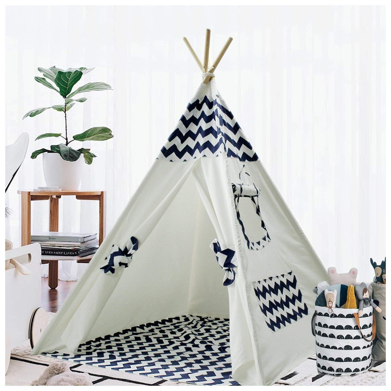 Teepee tent with sales mat