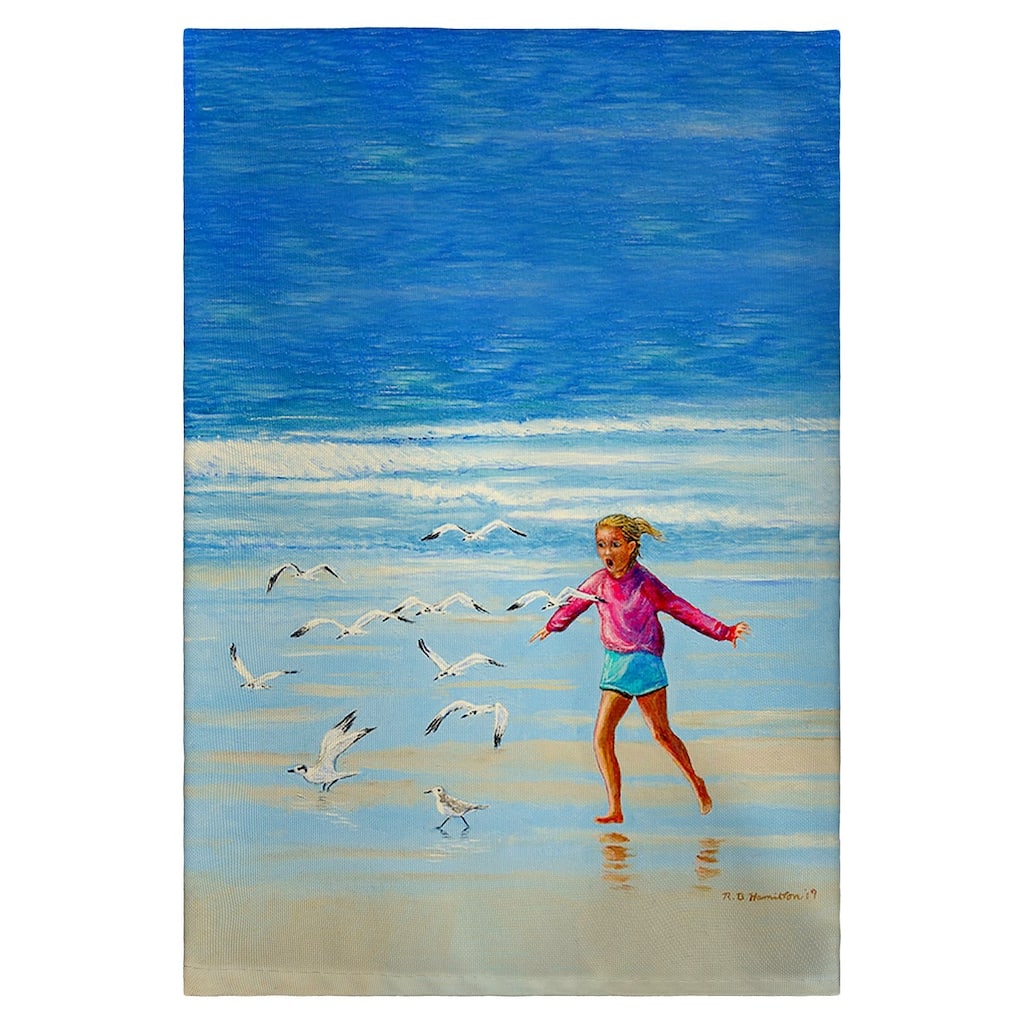 Chasing Gulls Guest Towel - 20x20
