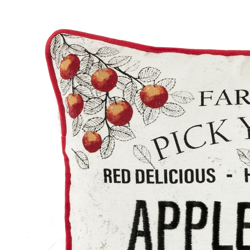 Lush Decor Apple Orchard Decorative Pillow Single