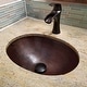 preview thumbnail 7 of 10, Schrodinger 19" Dual Flex Bathroom Sink in Copper