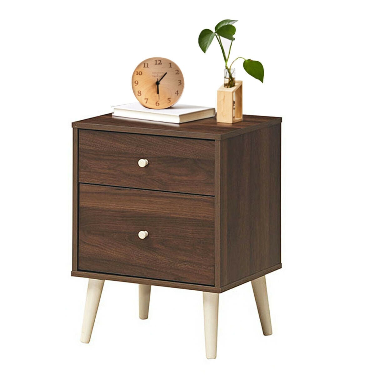 Gymax nightstand discount