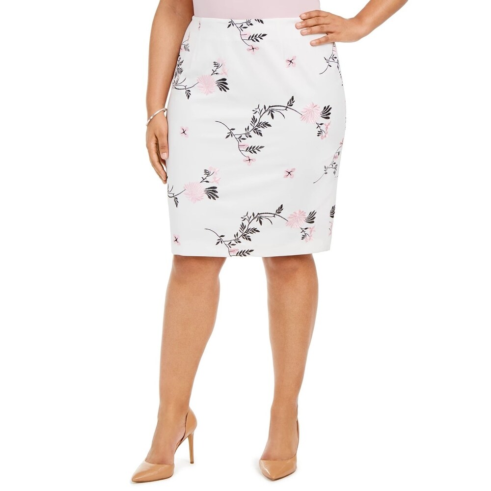 plus size kasper skirts