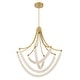 preview thumbnail 6 of 4, Minka Lavery 5647-L Pearl 40" Wide Abstract Chandelier