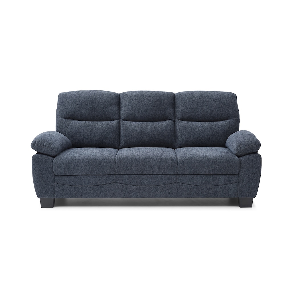 Summerton 78 in. Pillow Top Arm Polyester Straight Sofa