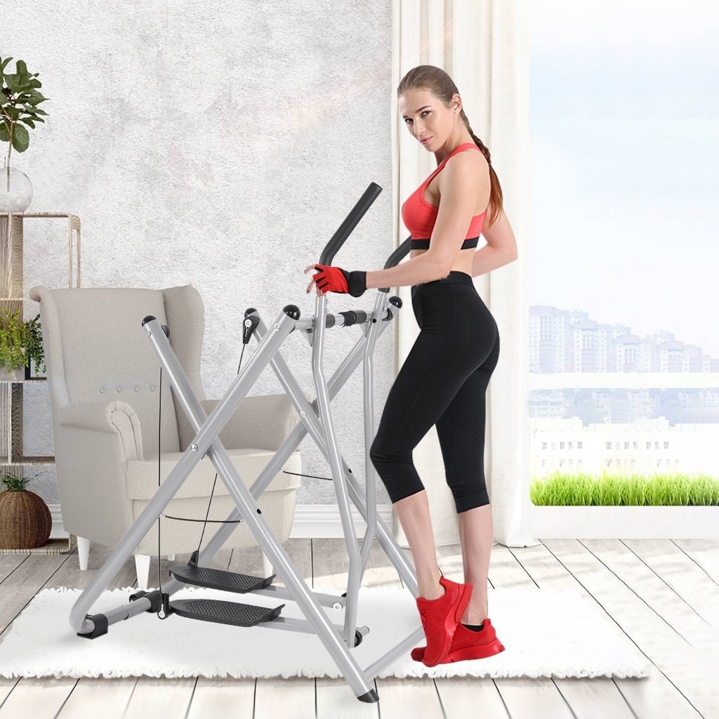 Glider Elliptical Exercise Machine Fitness Workout Air Walkers 54x41x11 inch