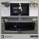 preview thumbnail 35 of 61, Karran Top Mount 33 in. Large Single Bowl Quartz Kitchen Sink
