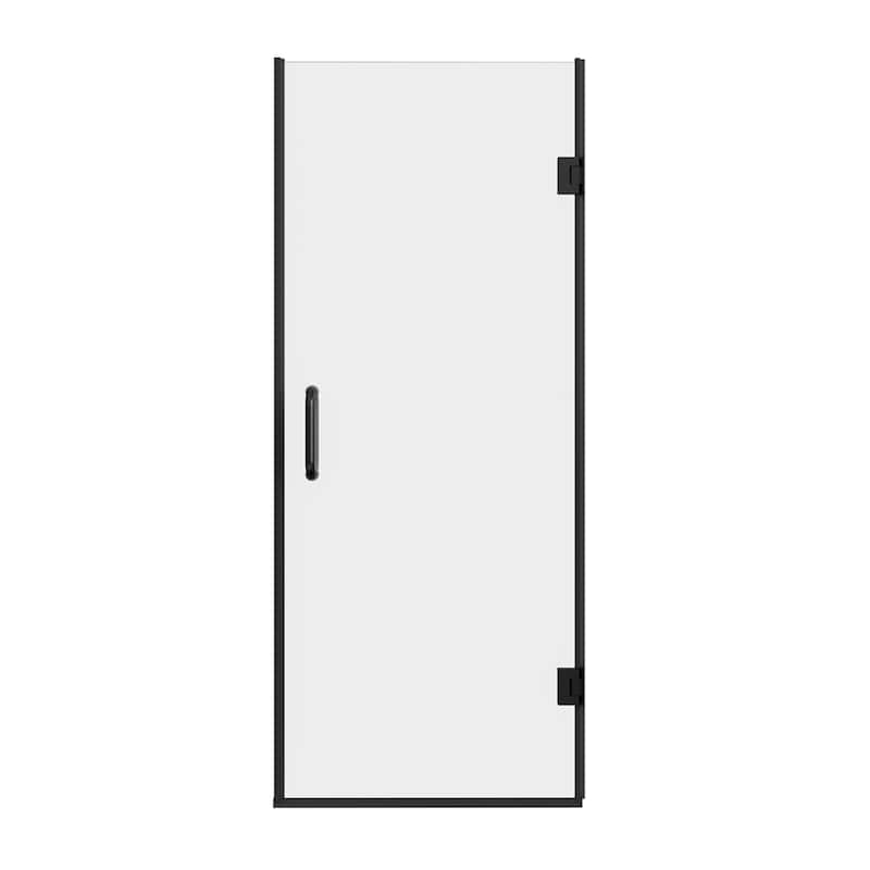 72" H Frameless Double Hinge Design Shower Door With Handle