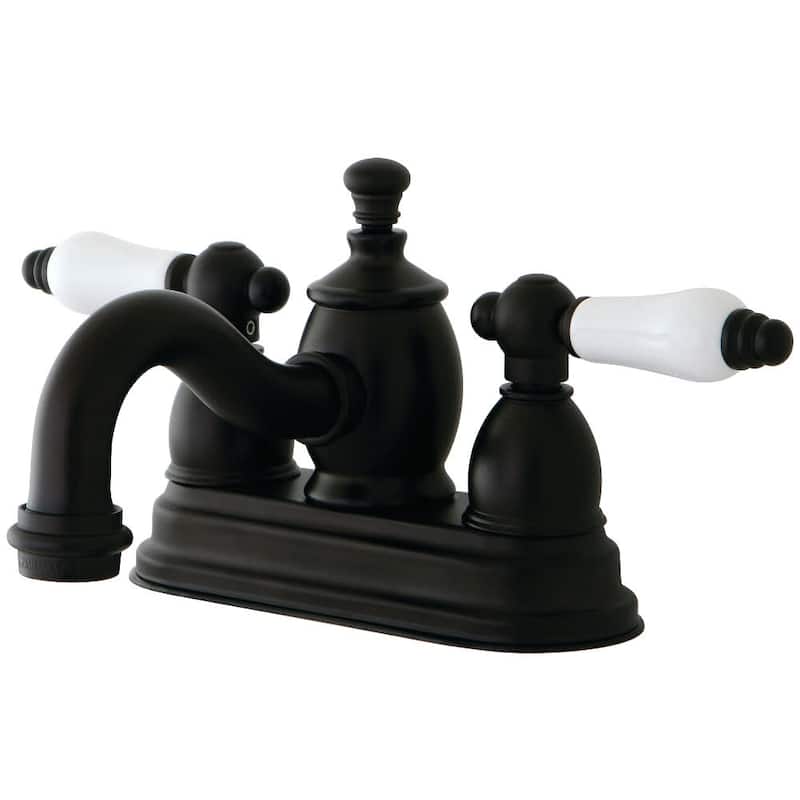 Kingston Brass English Country 1.2 GPM Centerset Bathroom Faucet with - Oil Rubbed Bronze