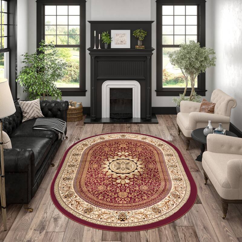 Soho Modern & Contemporary Medallion Indoor Area Rug