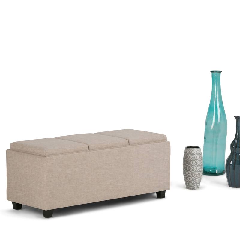 Modern Storage Ottoman for Living Room