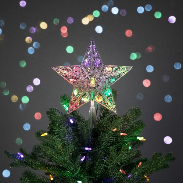 Christmas tree star battery operated hotsell