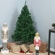 preview thumbnail 16 of 24, Sunnydaze Unlit Artificial Tannenbaum Christmas Tree - Green