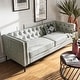 preview thumbnail 41 of 58, HULALA HOME Calymne 84" Modern Square Arms Sofa with Button-Tufted Back