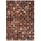 preview thumbnail 9 of 10, SAFAVIEH Handmade Studio Leather Sharilyn Natural Hide Leather Rug 6' Square - Brown/Beige - Square
