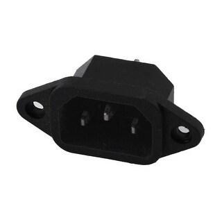 AC 250V 10A IEC 320 C14 3 Pin Receptacle PCB Panel Power Inlet Socket ...