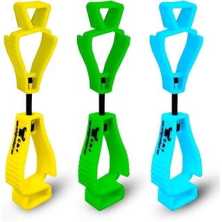 Work Glove Clips 3-Pack – Heavy-Duty, Rotating, Spring-Loaded Holders ...