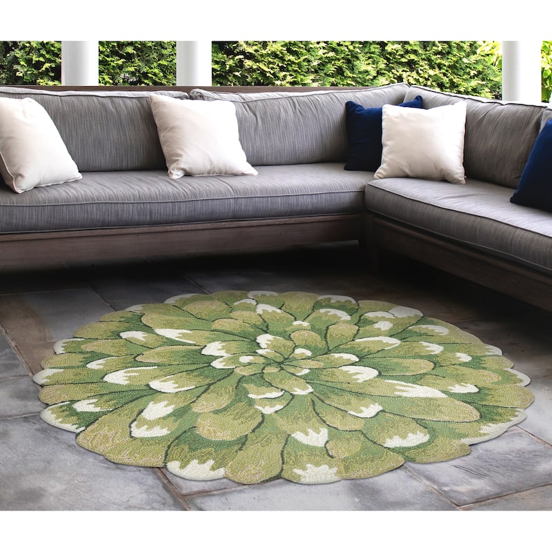 Liora Manne Frontporch Mum Indoor/Outdoor Mat