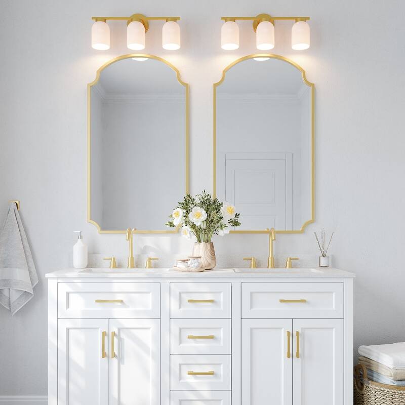 Acroma 3 - Light Dimmable Vanity Light Metal Bathroom Vanity Light - 3-light