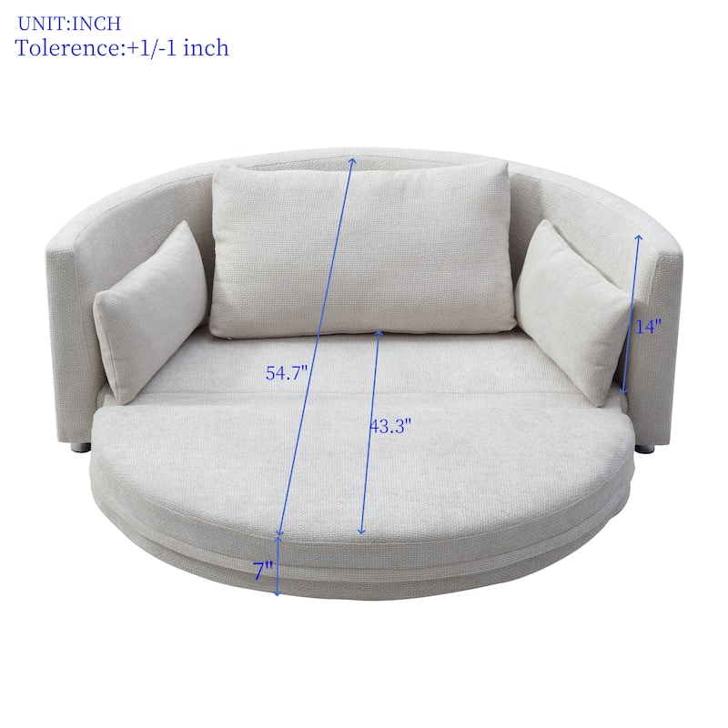 Foldable Sleeper Sofa Chair Bed