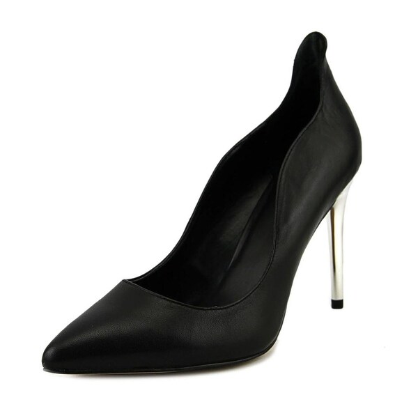 aldo black pointed heels