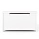 preview thumbnail 4 of 8, Kids Wooden Toy Box Storage with Safety Hinged Lid for Ages 3+ (White)
