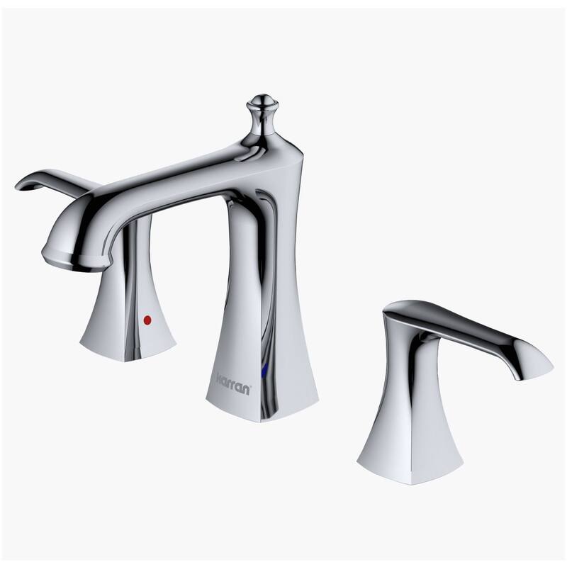 Karran USA KBF414 Woodburn 1.2 GPM Widespread Bathroom Faucet with - Chrome