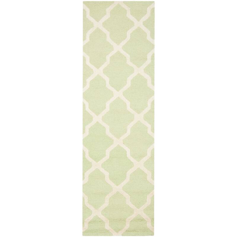 SAFAVIEH Handmade Cambridge Eirny Moroccan Trellis Wool Rug