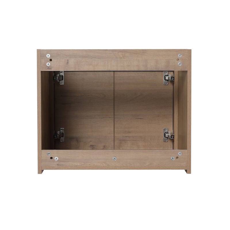 24" Floating Bathroom Vanity with Sink, Wall Mounted Bathroom Vanity with Soft Close Door