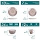 preview thumbnail 9 of 44, vancasso 32-Piece Exquisite Stoneware Dinnerware Set (Service for 8)