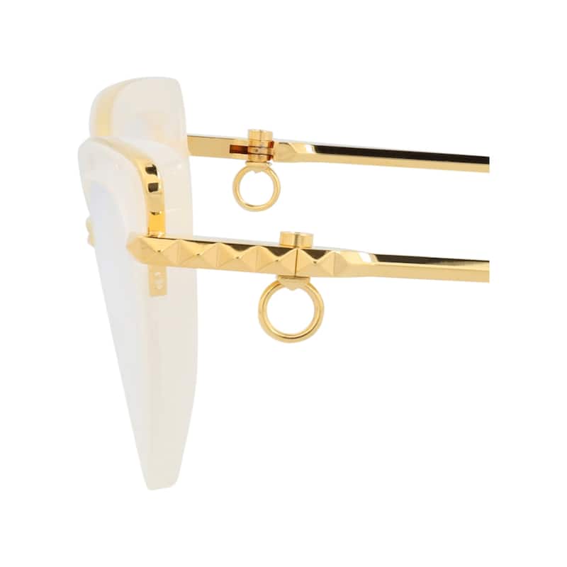 Valentino Cat Eye-Frame Titanium/Acetate Optical Frames