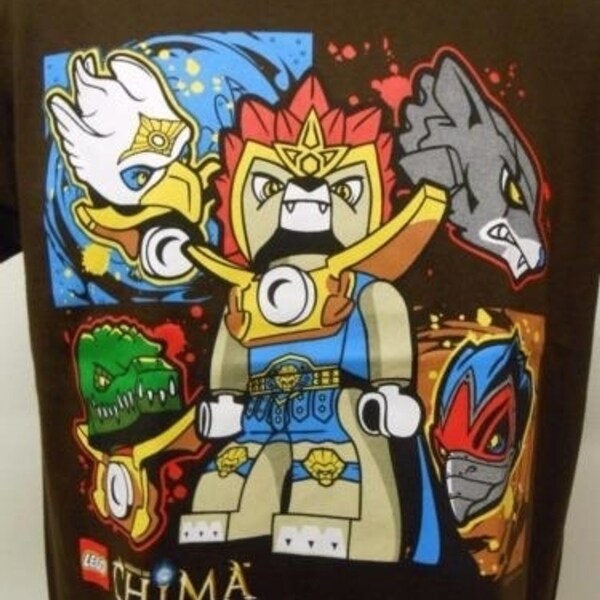 NEW LEGO CHIMA PACIFIC YOUTH MEDIUM M SIZE 10//12 SHIRT
