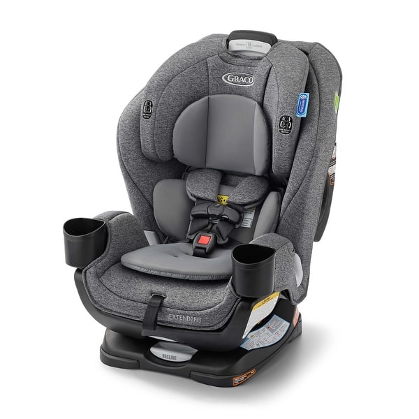 slide 2 of 10, Graco Extend2Fit 3-in-1 Car Seat, Cullen Grey