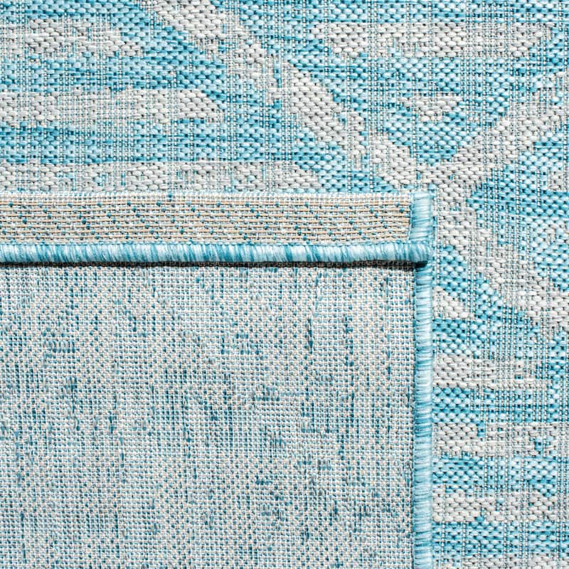 SAFAVIEH Courtyard Bertine Indoor/ Outdoor Waterproof Patio Backyard Rug