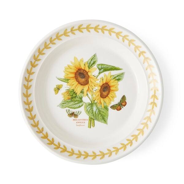 Portmeirion Botanic Garden Plate, Set van 6 - verschillende motieven, Dia. 20cm, Wit Portmeirion Botanic Garden Plate, Set van 6 - verschillende motieven, Dia. 20cm, Wit