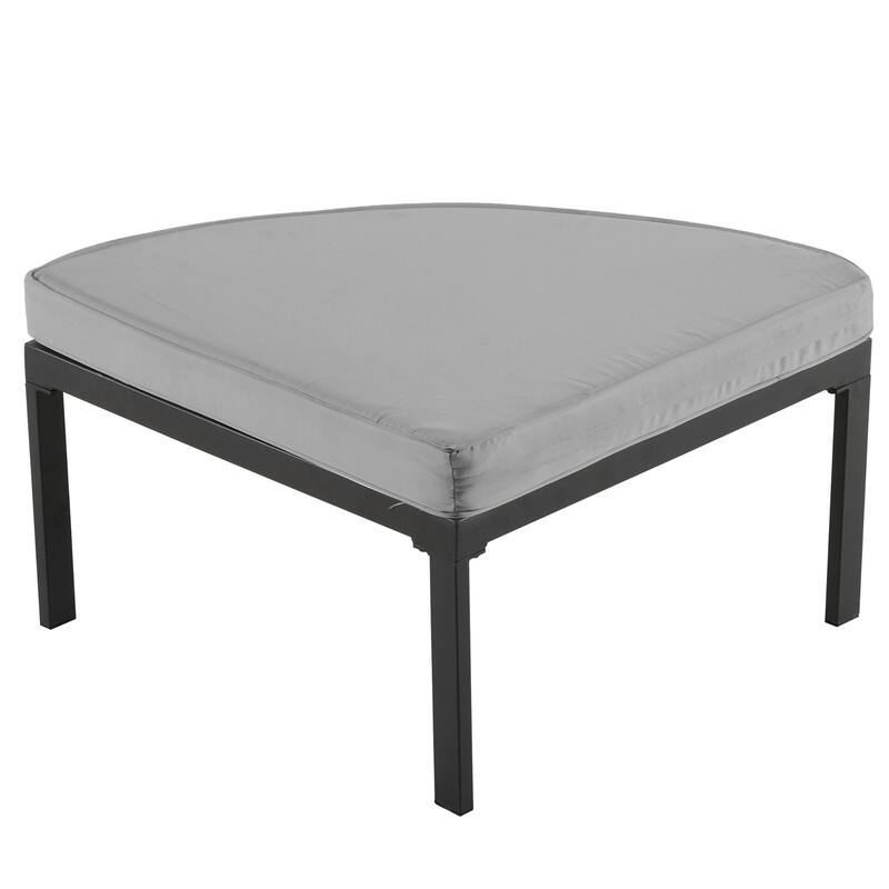 Modern Outdoor Sectional Sofa Set Patio Seating Group Outdoor Conversation Set with Cushions