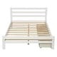 preview thumbnail 16 of 25, Wooden Platform Bed Frame with 2 Drawers & Headboard, Twin/Full Size