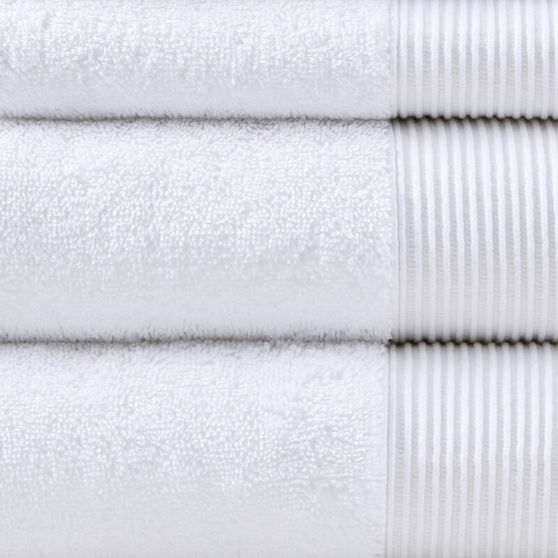 Cotton Tencel Blend Antimicrobial 6 Piece Towel Set