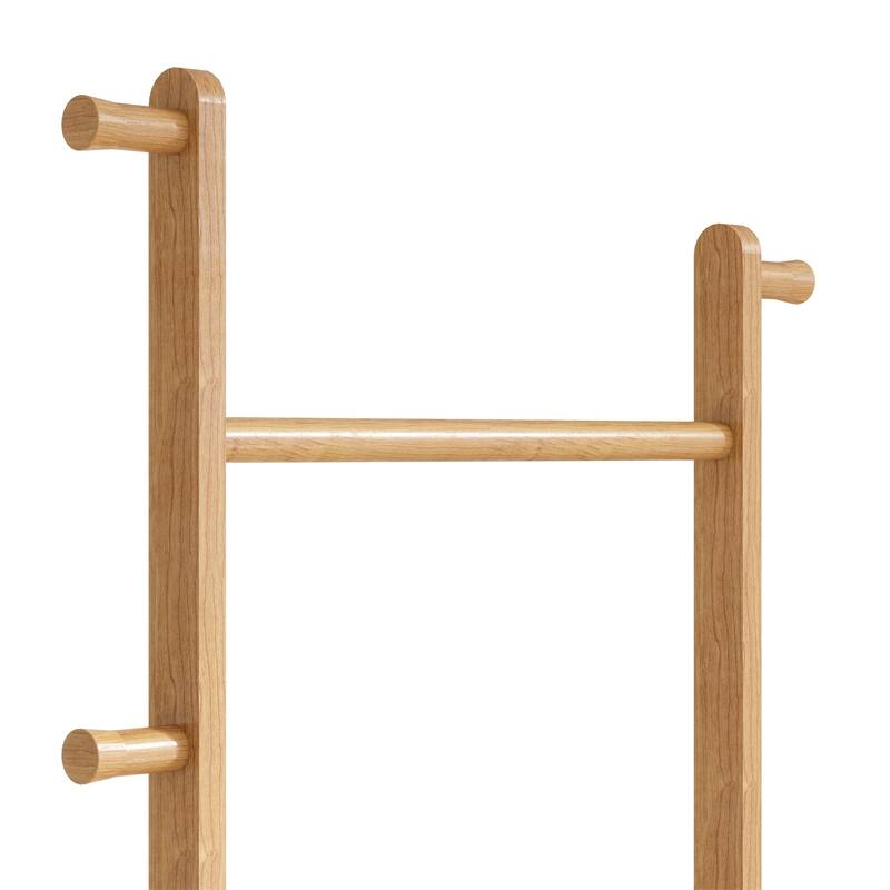 64"H Wood Coat Racks