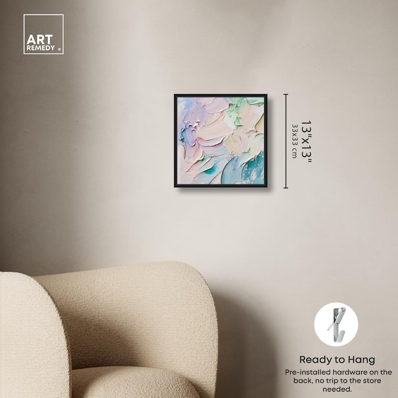 Flowing Mousse I Canvas by Art Remedy
