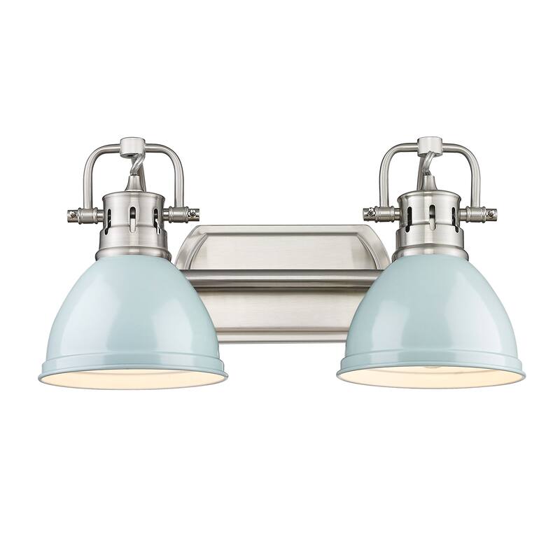 Golden Lighting Duncan 2 Light 17" Wide Bathroom Vanity Light