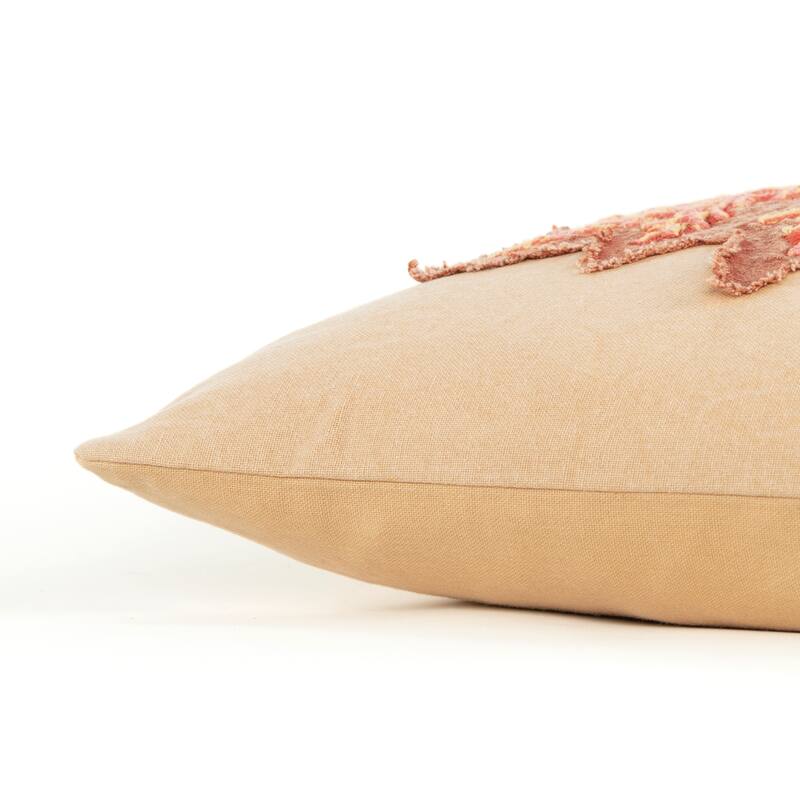 Rizzy Home Fall Leaves Throw Pillow Cover